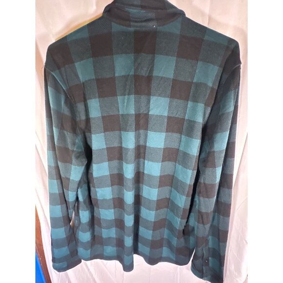 And Now This Mens Plaid Long-Sleeve Button-up Shirt, Green, Size XXL, NWT - Picture 3 of 5